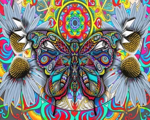 Aesthetic Bohemian Butterfly
