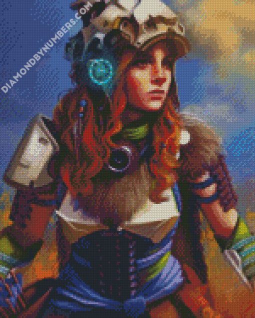 aloy horizon zero dawn diamond painting