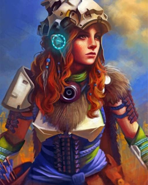 aloy-horizon-zero-dawn-paint-by-number