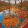 autumn time rob gonsalves diamond painting