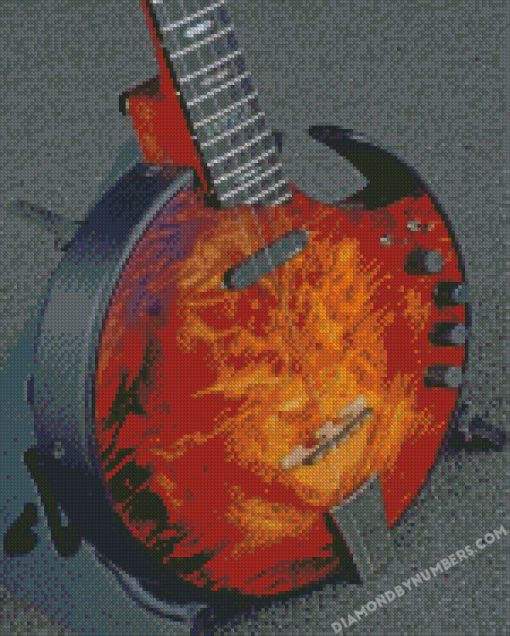 banjo diamond painting