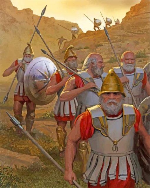 battle-scene-paint-by-number