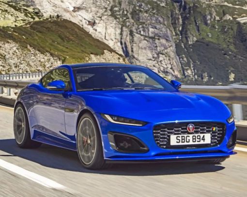 blue-jaguar-car-paint-by-number