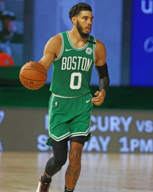 Jayson Tatum paint by numbers