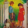 classmates in love diamond painting