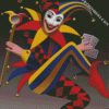 clown diamond painting