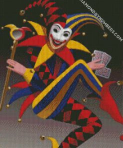 clown diamond painting