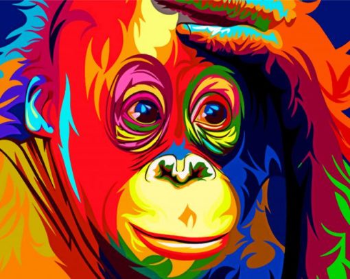 colourful-monkey-paint-by-number