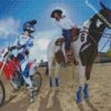 cowgirl and dirt bikes diamond paintings