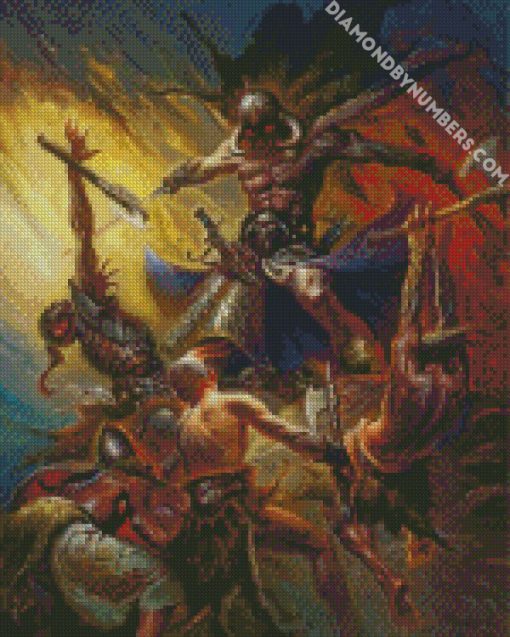 death dealer frank frazetta diamond paintings