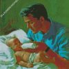 father and son diamond painting