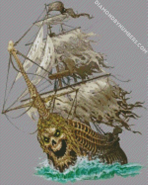ghost ship diamond paintings