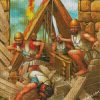 greeks batle scene diamond paintings