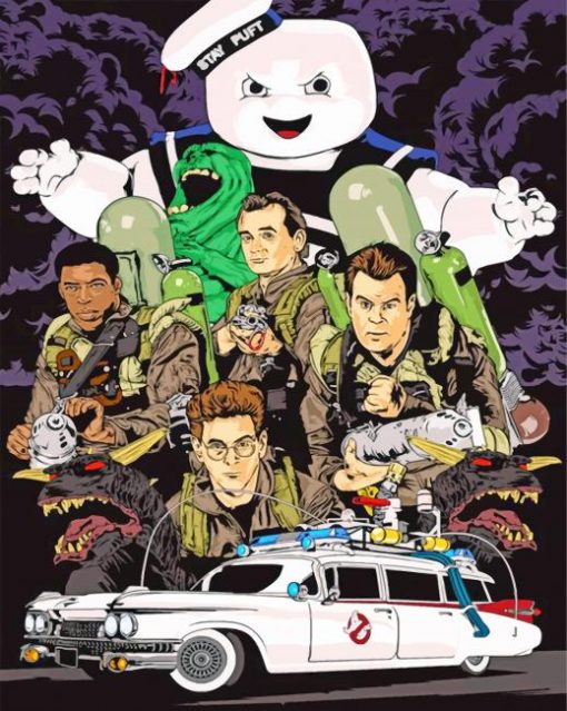 illustration-ghostbusters-paint-by-numbers