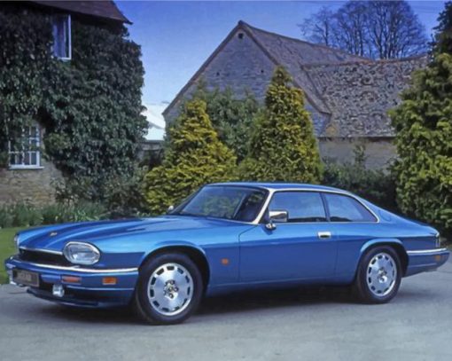 jaguar-xjs-car-paint-by-numbers