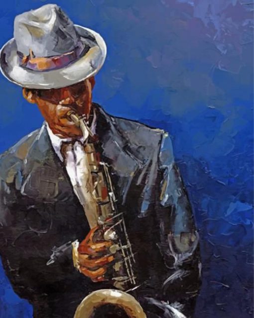 man-playing-saxophone-paint-by-number