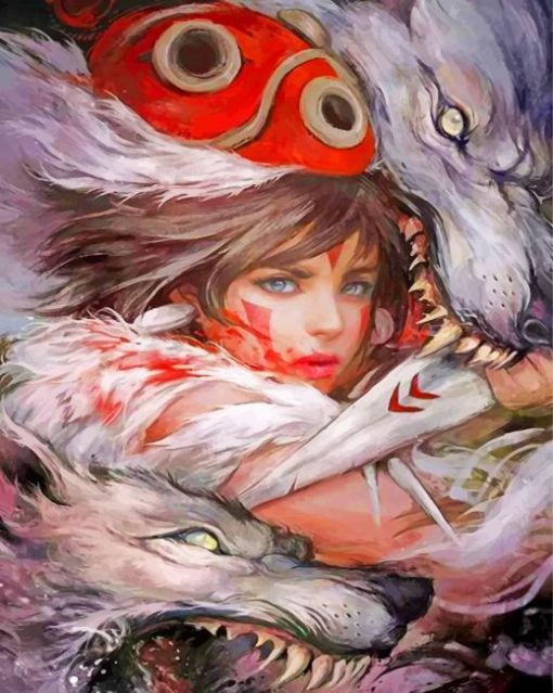 princess-mononoke-studio-ghibli-paint-by-number