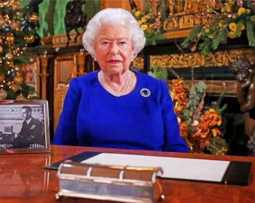 queen-elizabeth-wearing-blue-paint-by-numbers