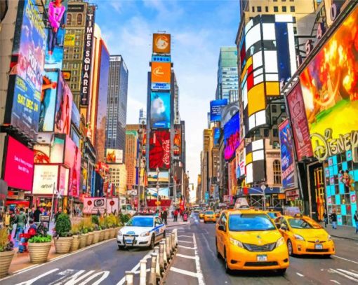 times-square-usa-paint-by-number