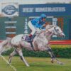 vintage horse race diamond paintings