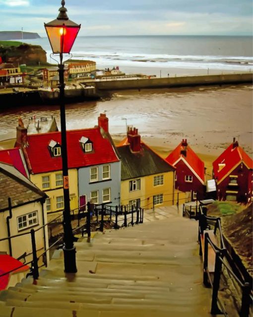whitby-abbey-England-paint-by-number
