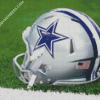 Dallas Cowboys Helmet Illustration paint by numbers
