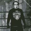 Black And White Aew Sting diamond painting