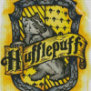 Aesthetic Hufflepuff paint by numbers