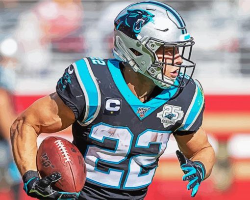 Carolina Panthers Diamond by numbers