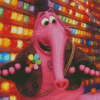 Cute Pink Big Bong - 5D Diamond Painting