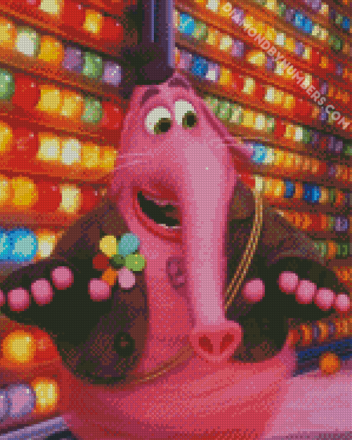 Cute Pink Big Bong - 5D Diamond Painting