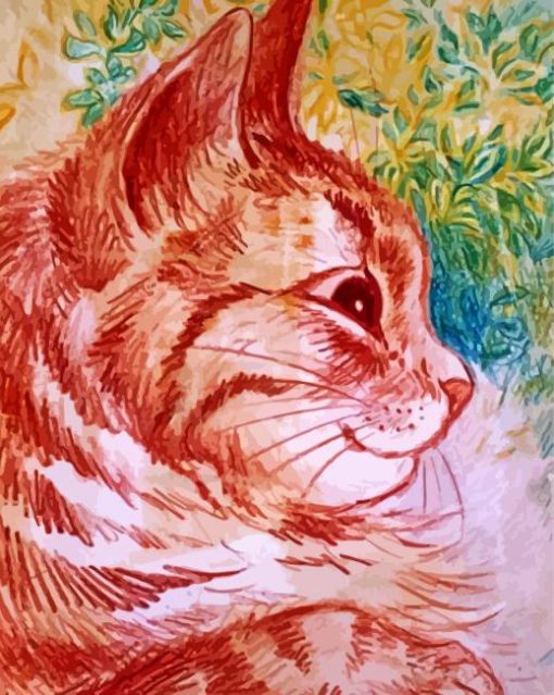 Kaleidoscope Cats By Louis Wain Diamond by numbers