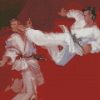 Karate Fighters diamond painting