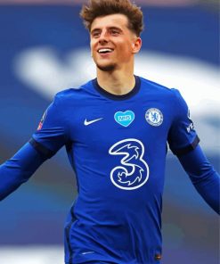 Mason Mount Footballer paint by numbers