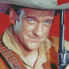 Matt Dillon Gunsmoke diamond painting
