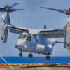 Osprey Helicopter diamond painting