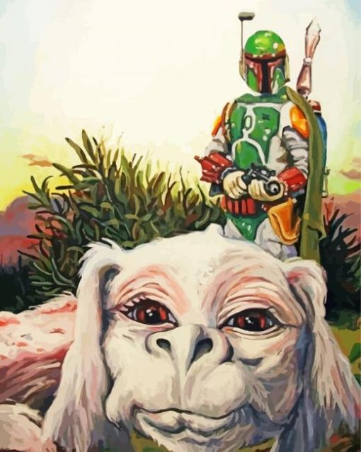 The Luck Dragon Falkor diamond painting
