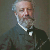 Jules Verne diamond painting