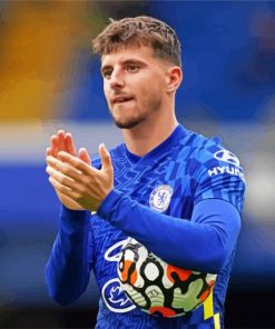 Footballer Player Mason Mount paint by numbers