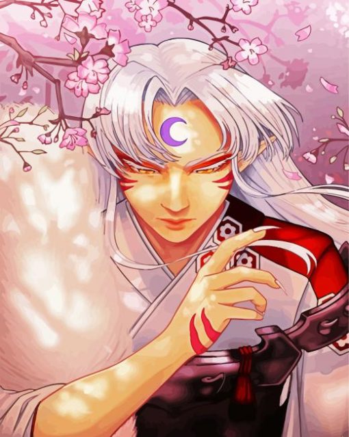 Sesshomaru Inuyasha Diamond by numbers