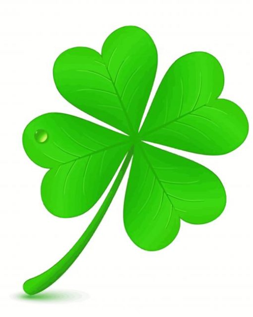 Shamrock paint by numbers