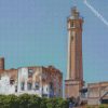 Alcatraz Lighthouse diamond painting