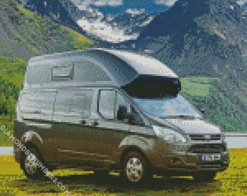 Camper Van Bus diamond painting