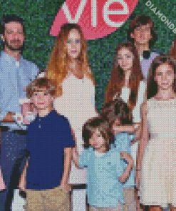 Famille Groulx diamond painting
