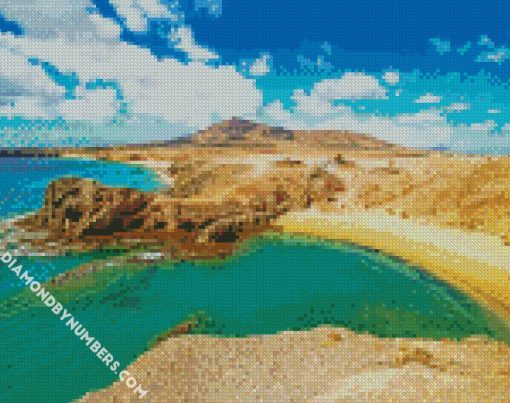 Aesthetic Lanzarote Canary Island diamond paintings