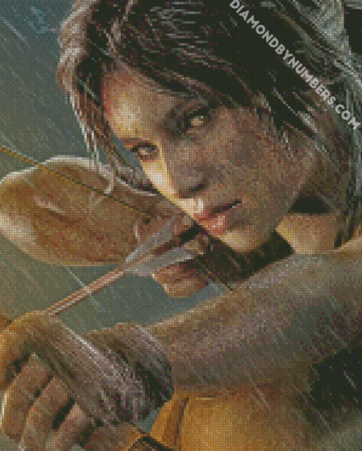 Lara Croft Tom Raider diamond painting