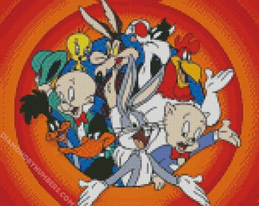 Looney Toon animation diamond paintings