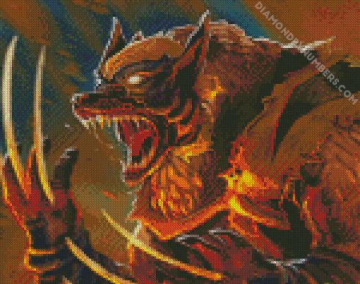 Wolverine Art diamond paintings