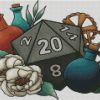 D20 Illustration diamond paintings