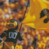 Aesthetic Iowa Hawkeyes Logo diamond painting